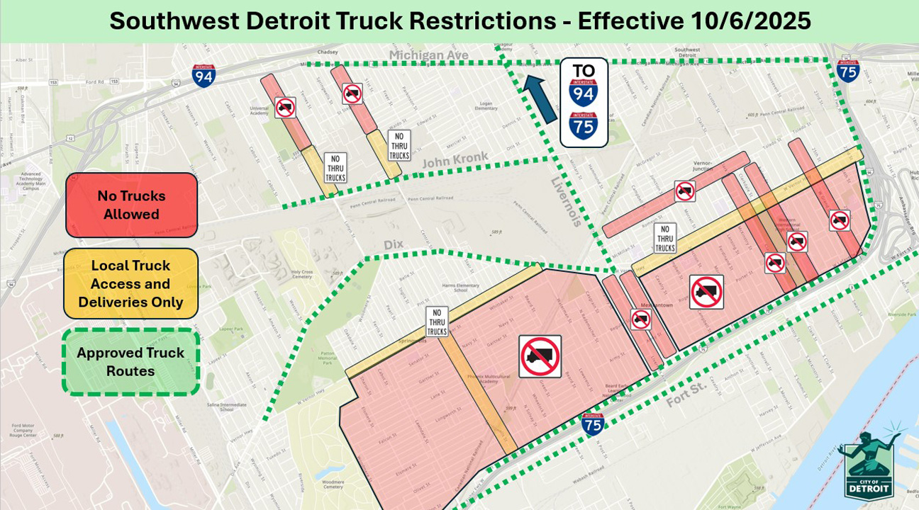 SW Truck Route Restrictions