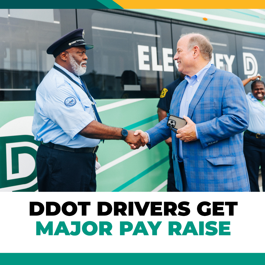 DDOT Wage Increase graphic