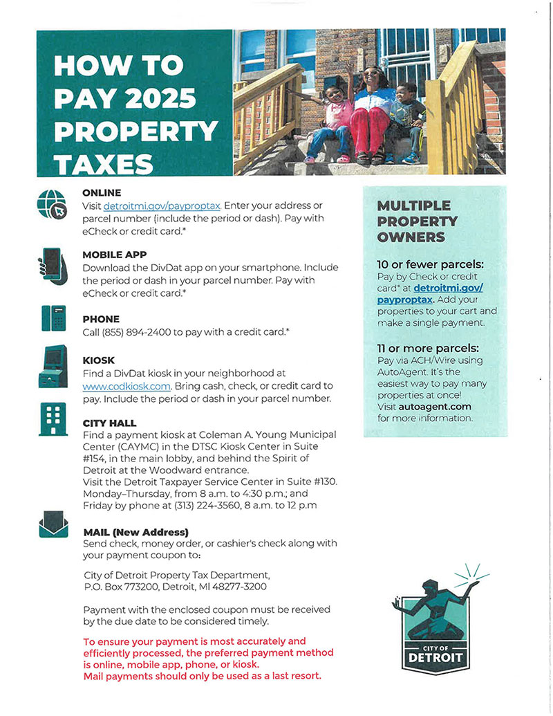 Pay 2025 Property Taxes