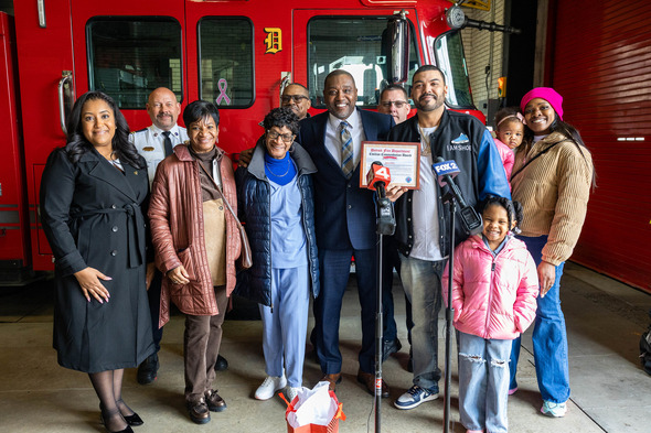 DFD honors resident pic1