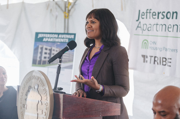 Jefferson Ave Apartment celebration pic2