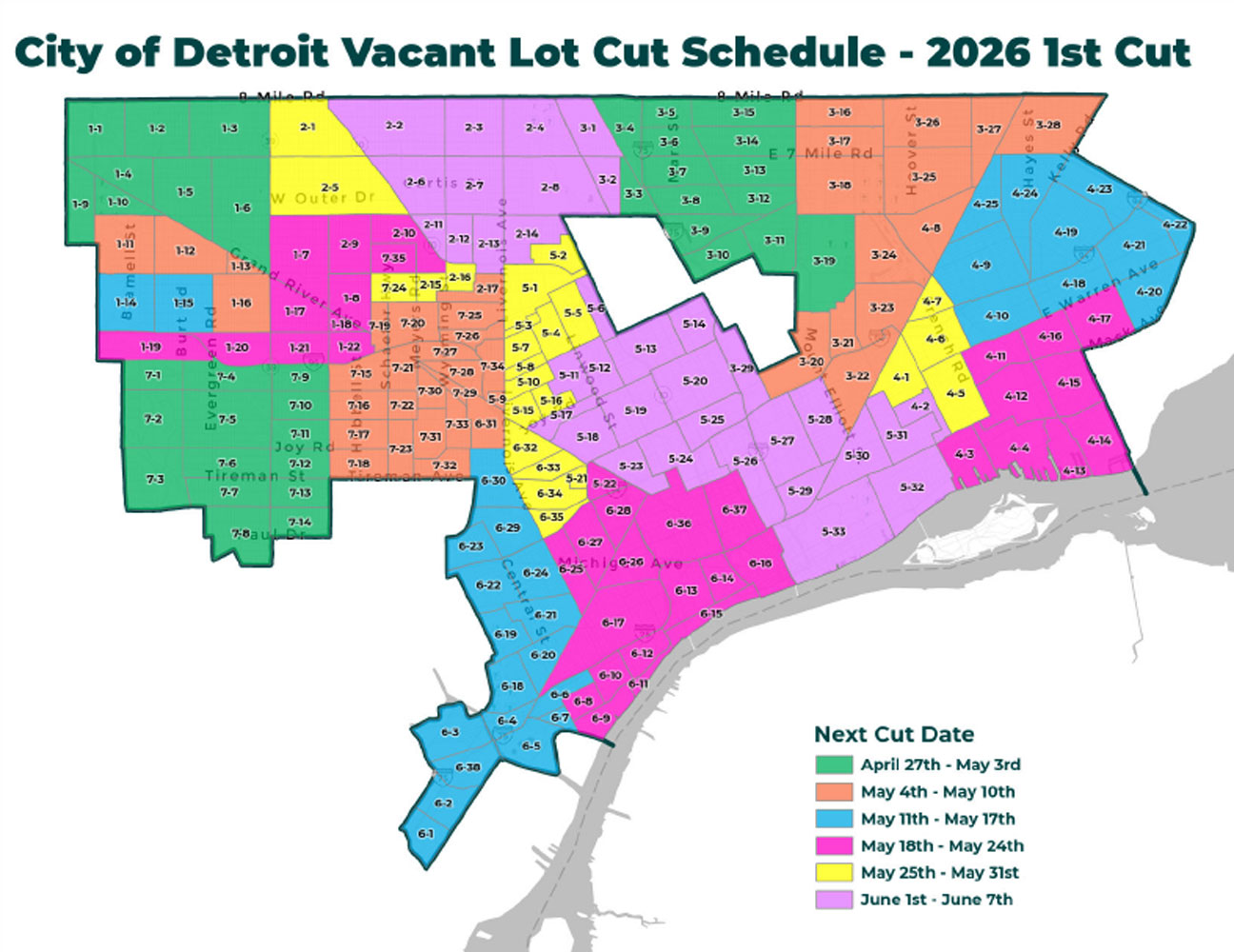 Vacant Lot Mow Zones