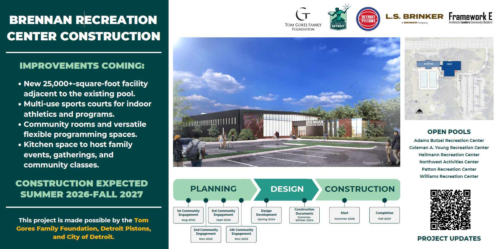 Brennan Recreation 2026-2027 Construction Roadmap