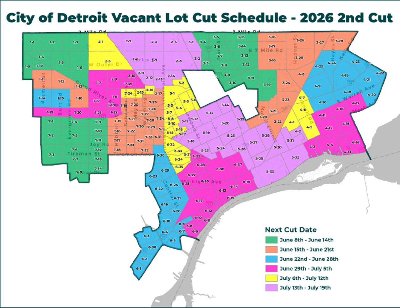 Vacant Lot Mow Zones