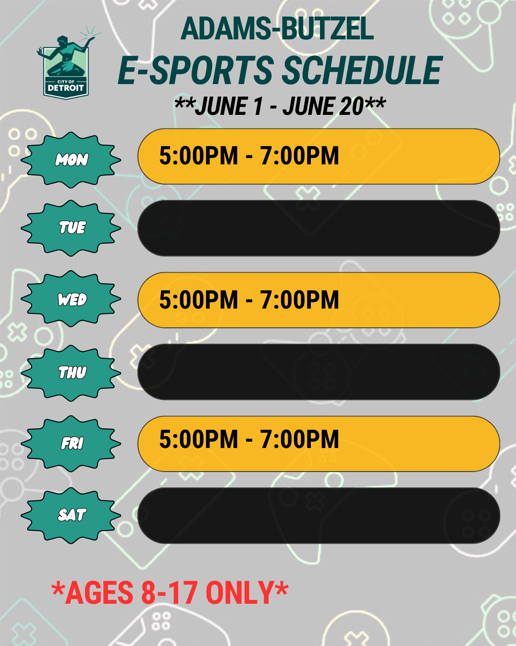 ABC E-Sports Schedule Summer 2026