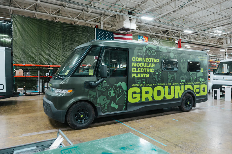 Grounded RV Vehicle at Ribbon Cutting