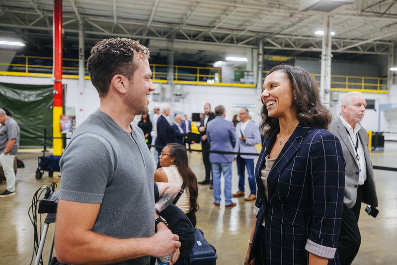 Mayor Mary Sheffield Talks with Grounded RV CEOM