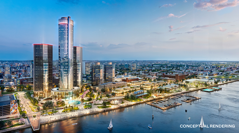 Renaissance Center Rendering