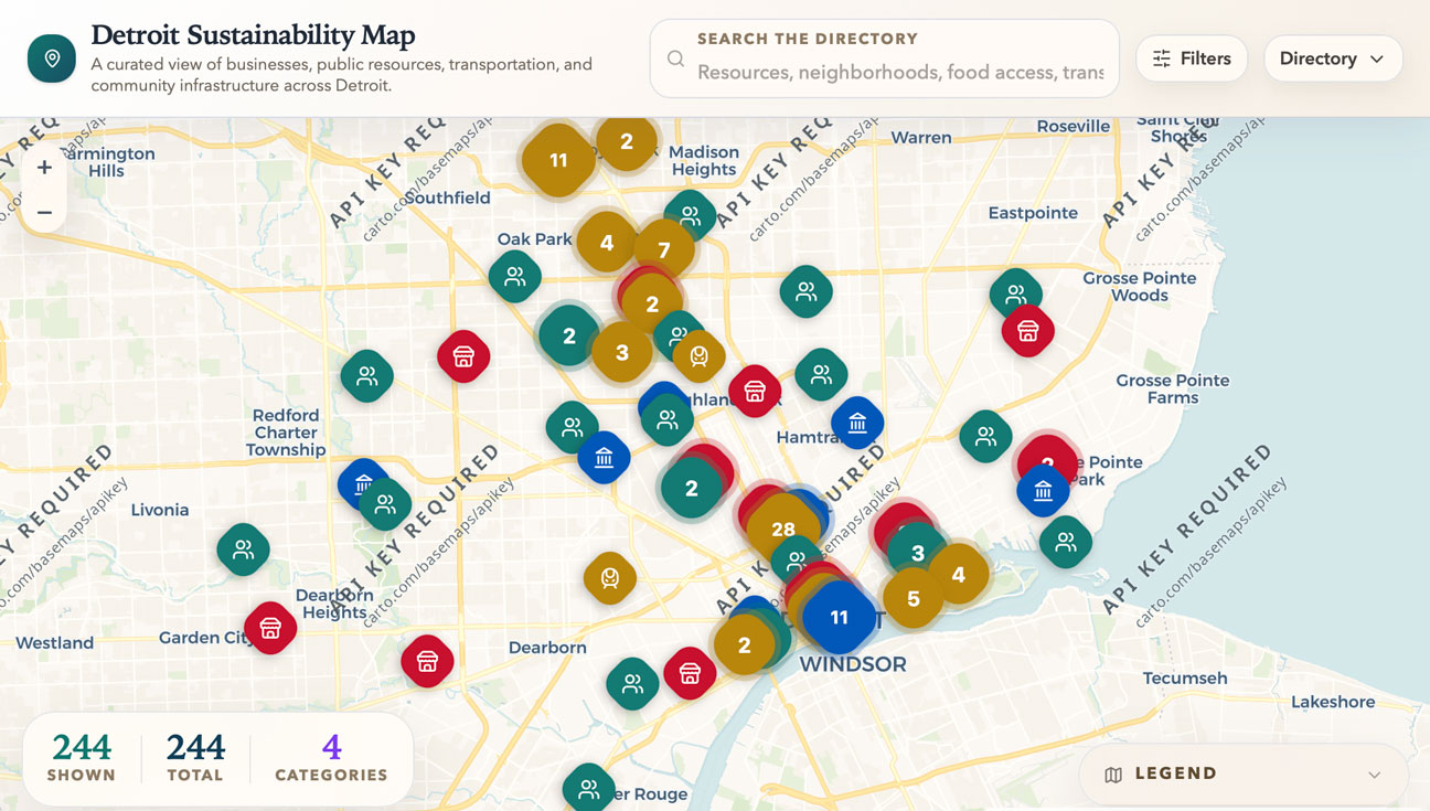 Sustainability Map
