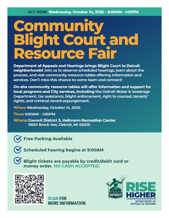 DAH Community Blight Court