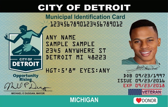 Detroit ID Card 2022