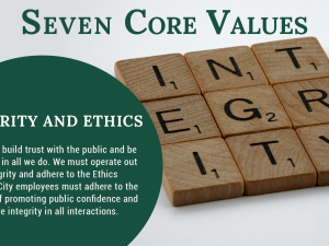 Core Values Integrity &amp; Ethics