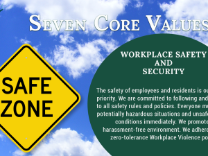 Core Values Workplace Safety