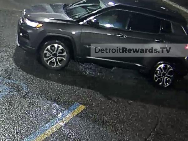 Suspect vehicle, newer model Jeep Compass