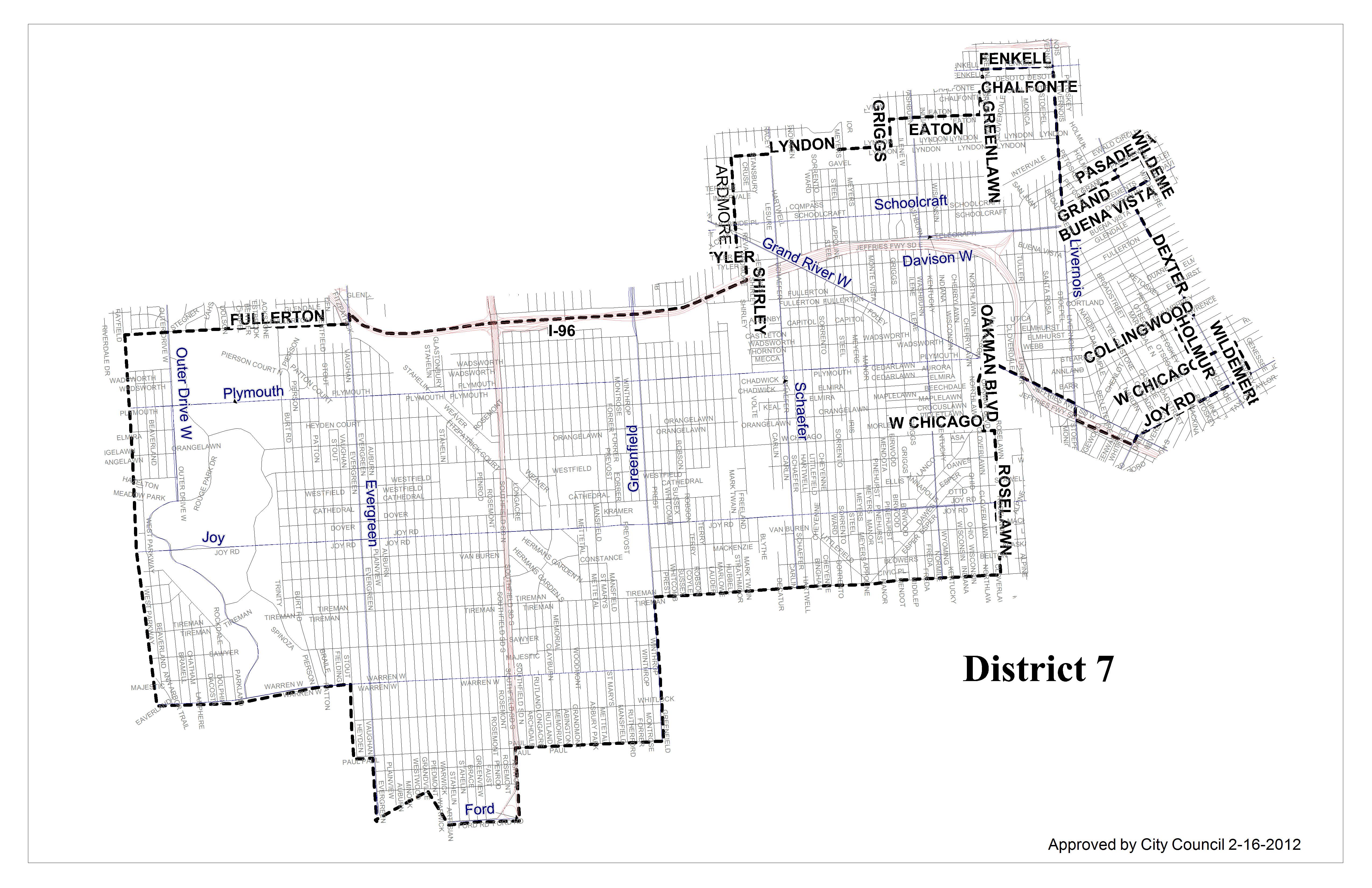 City Council District 7 | City of Detroit